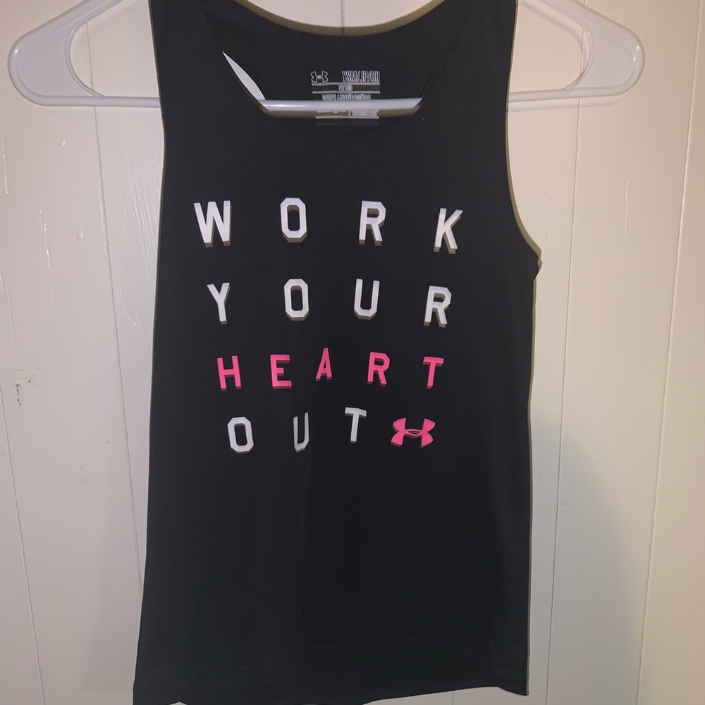 Girls Under Armour Heat Gear Tank